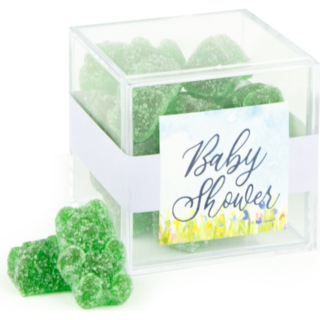 Baby Shower JUST CANDY® Favor Cube with Gummy Bears, Set of 12