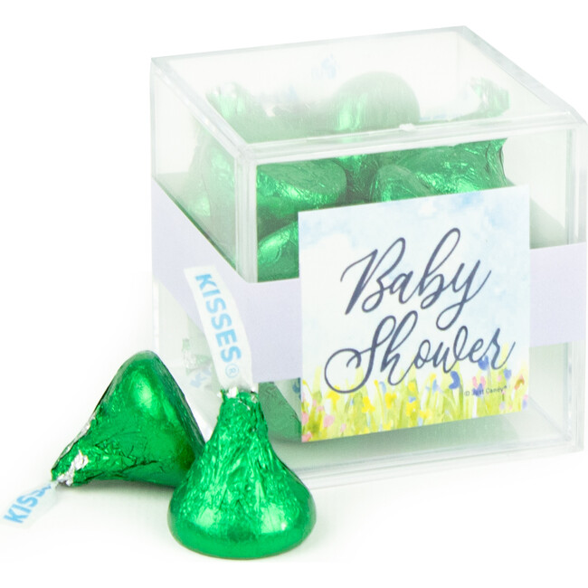 Baby Shower JUST CANDY® Favor Cube with Hershey's Kisses, Set of 12