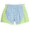 Cinched Waist Track Shorts, Mixed Lawn Floral - Shorts - 1 - thumbnail