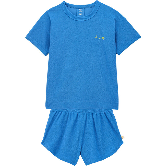 Mike Beachwear Set, Blue