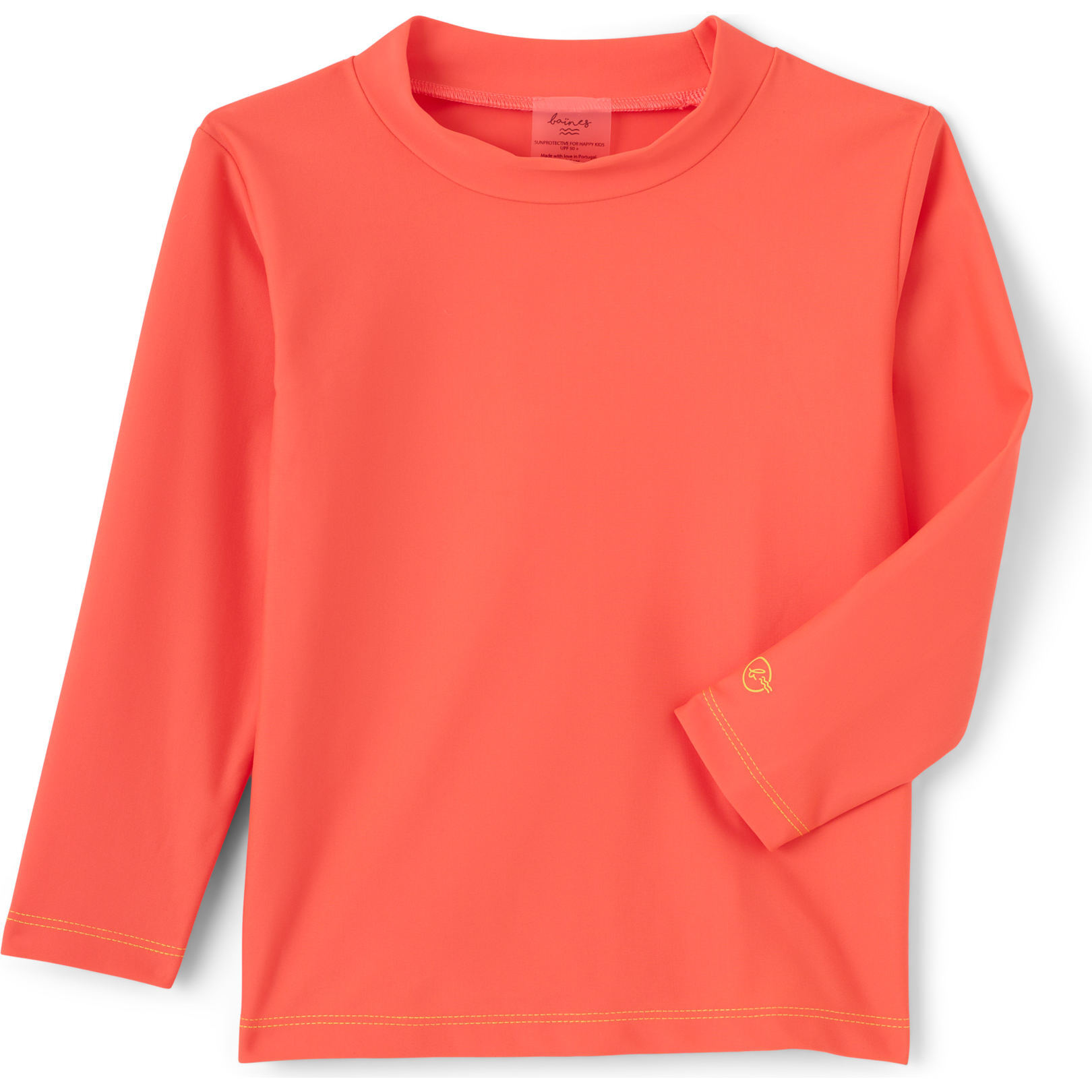 Papaya Swim Shirt, Orange - Rash Guards - 1