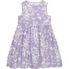 Adelina Butterfly Ric Rac Dress, Lilac - Dresses - 1 - thumbnail