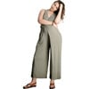 Women's Francesca Sleeveless Wrap-Tie Jumpsuit, Soft Sage - Jumpsuits - 1 - thumbnail