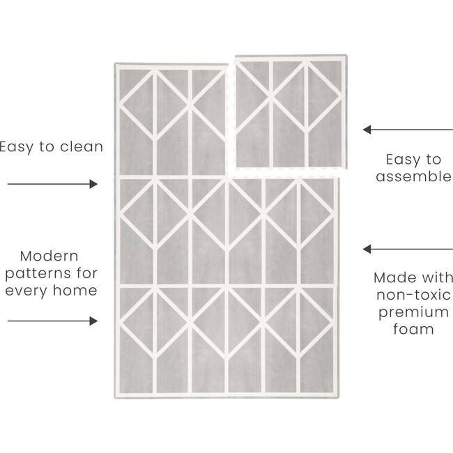 Haven Mat,Nordic, Pebble - Playmats - 9
