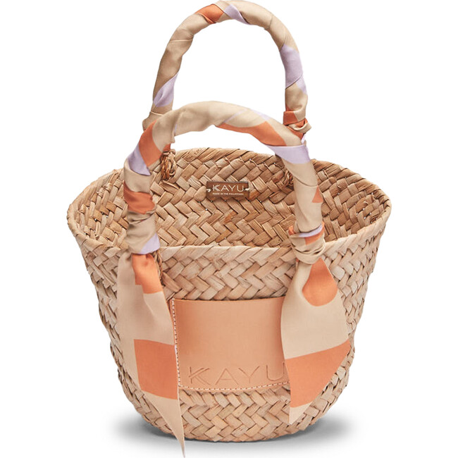 Women's Mini Clementine Woven Seagrass Tote, Multicolors - Bags - 2