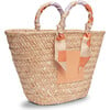 Women's Clementine Woven Seagrass Tote, Multicolors - Bags - 3