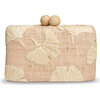 Women's Ami Raffia Clutch, Natural - Bags - 1 - thumbnail