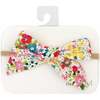 Wild Flower Garden Bow Nylon Headband, Multi - Headbands - 1 - thumbnail