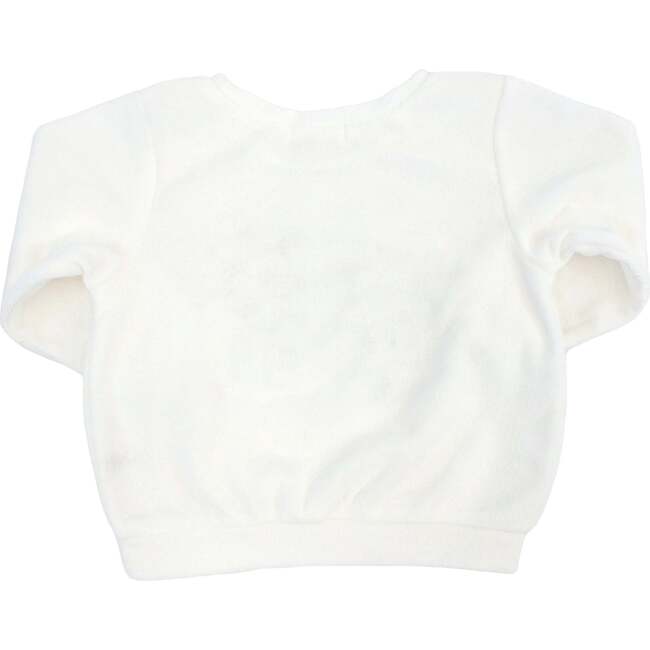 Golden Sun Brooklyn Cotton Terry Boxy, Snow - Sweatshirts - 2