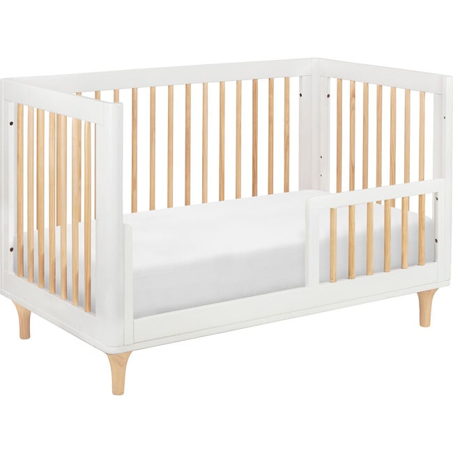 Lolly 3-in-1 Convertible Crib with Toddler Bed Conversion Kit, White - Cribs - 6