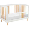 Lolly 3-in-1 Convertible Crib with Toddler Bed Conversion Kit, White - Cribs - 6