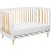 Lolly 3-in-1 Convertible Crib with Toddler Bed Conversion Kit, White - Cribs - 7