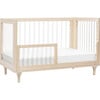 Lolly 3-in-1 Convertible Crib with Toddler Bed Conversion Kit, Washed Natural/Acrylic - Cribs - 6