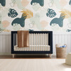 Lolly 3-in-1 Convertible Crib with Toddler Bed Conversion Kit, Navy - Cribs - 2