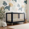 Lolly 3-in-1 Convertible Crib with Toddler Bed Conversion Kit, Navy - Cribs - 3