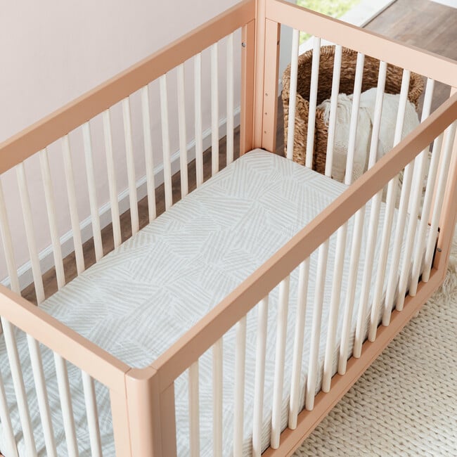 Lolly 3-in-1 Convertible Crib w/ Toddler Bed Conversion, Canyon/Washed Natural - Cribs - 4