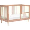 Lolly 3-in-1 Convertible Crib w/ Toddler Bed Conversion, Canyon/Washed Natural - Cribs - 5