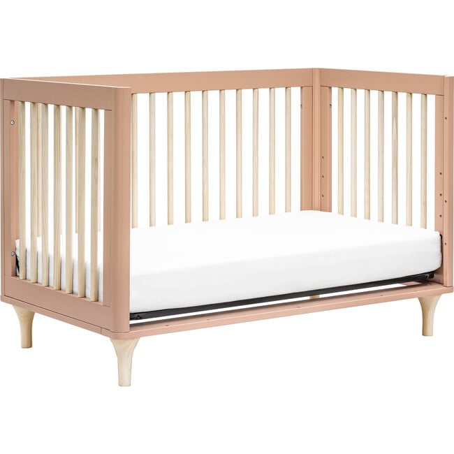 Lolly 3-in-1 Convertible Crib w/ Toddler Bed Conversion, Canyon/Washed Natural - Cribs - 6