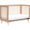 Lolly 3-in-1 Convertible Crib w/ Toddler Bed Conversion, Canyon/Washed Natural - Cribs - 6