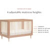 Lolly 3-in-1 Convertible Crib w/ Toddler Bed Conversion, Canyon/Washed Natural - Cribs - 8