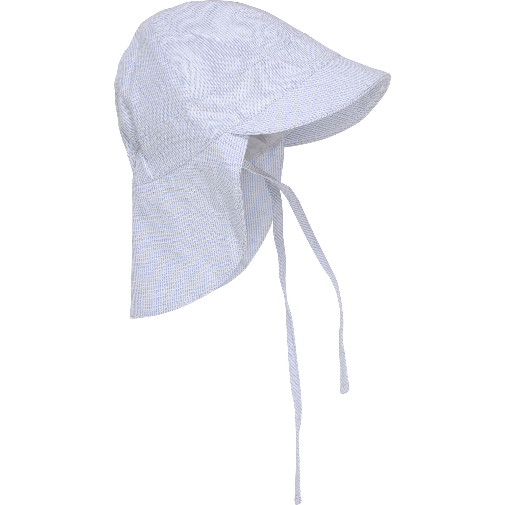 Striped Summer Hat, Citadel Blue - Hats - 1
