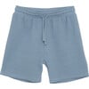 Soft Muslin Cotton Shorts, Citadel Blue - Shorts - 1 - thumbnail