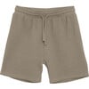 Soft Muslin Cotton Shorts, Silver Sage - Shorts - 1 - thumbnail