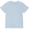 Organic Cotton T-Shirt, Celestial Blue - T-Shirts - 1 - thumbnail