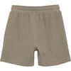 Soft Muslin Cotton Shorts, Silver Sage - Shorts - 5