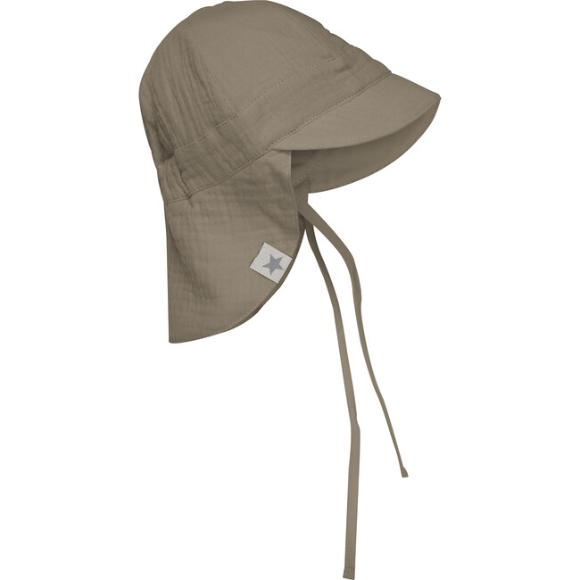 Muslin Cotton Summer Hat, Silver Sage