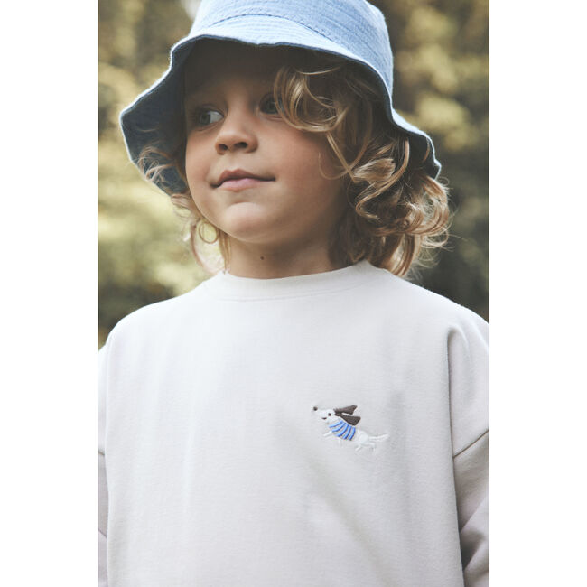 Muslin Cotton Bucket Hat, Citadel Blue - Hats - 2