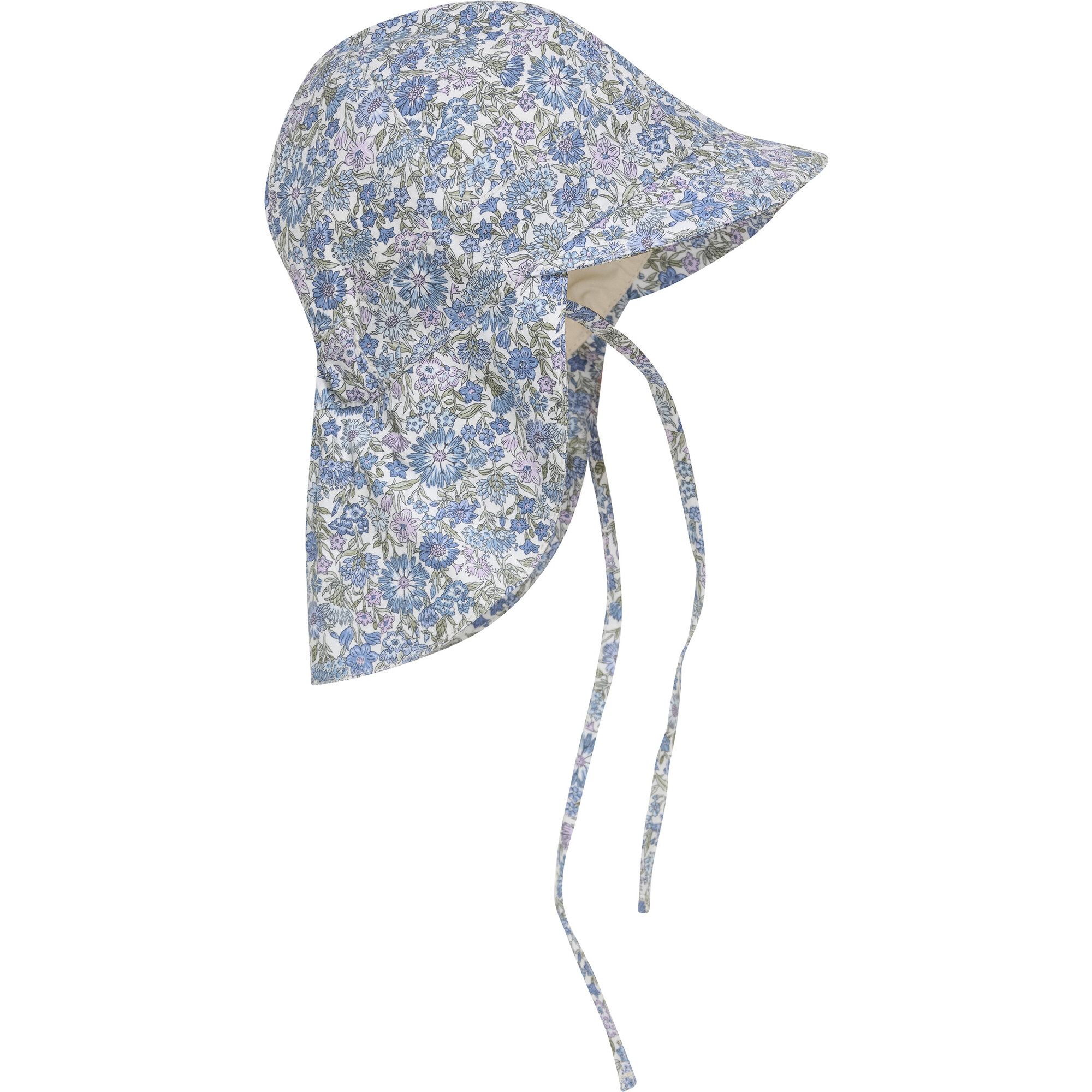 Liberty Fabric Summer Hat, May Field - Hats - 1