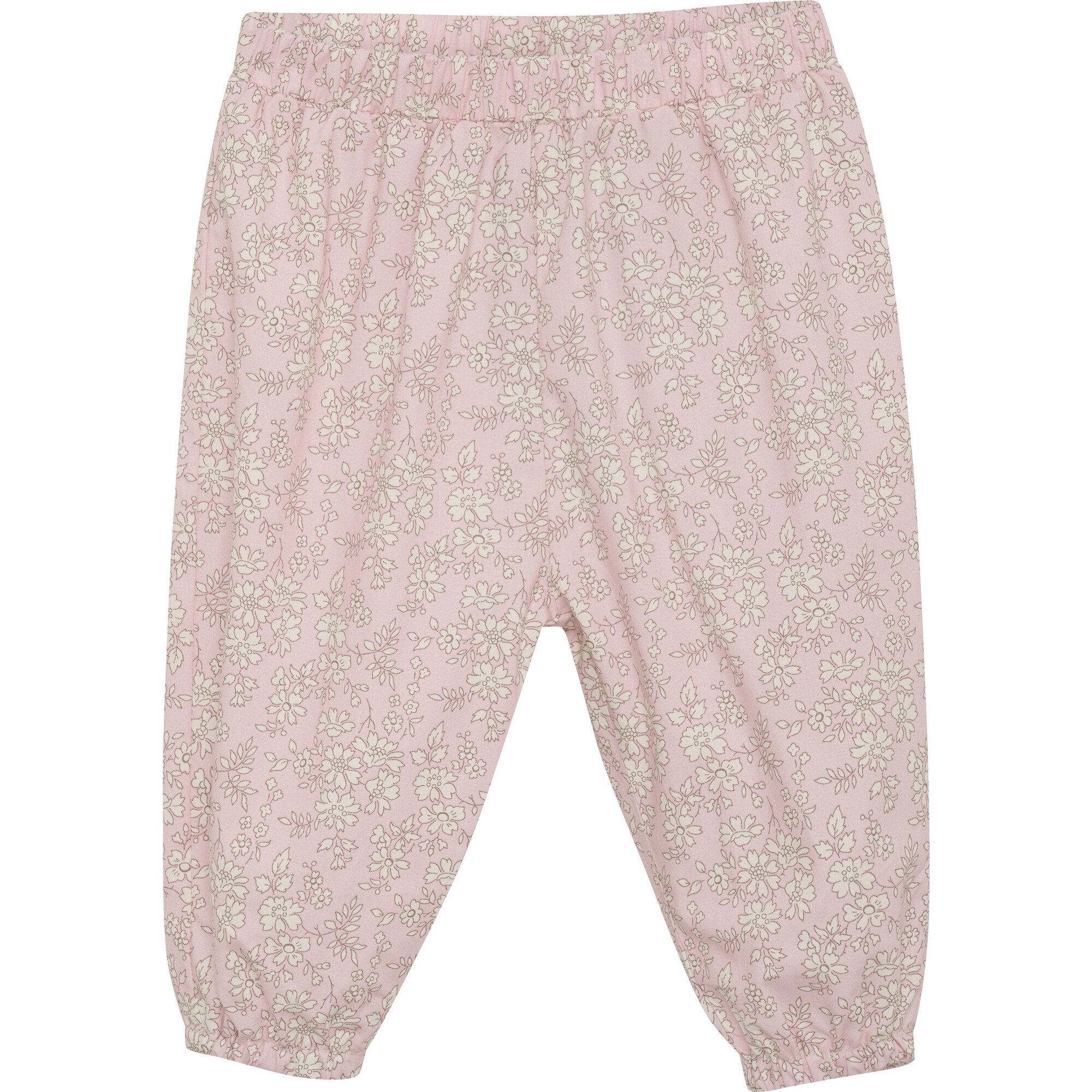 Liberty Fabric Elastic Waist Pants, Capel - Pants - 1
