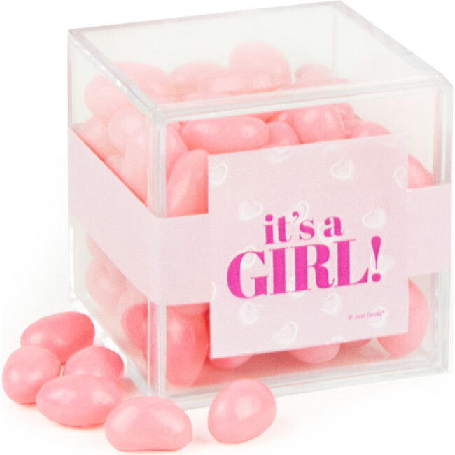 It's a Girl JUST CANDY® Favor Cube with Jelly Beans, Set of 12