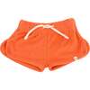 Drawstring Shorter Terry Track Short, Dreamsicle - Shorts - 1 - thumbnail