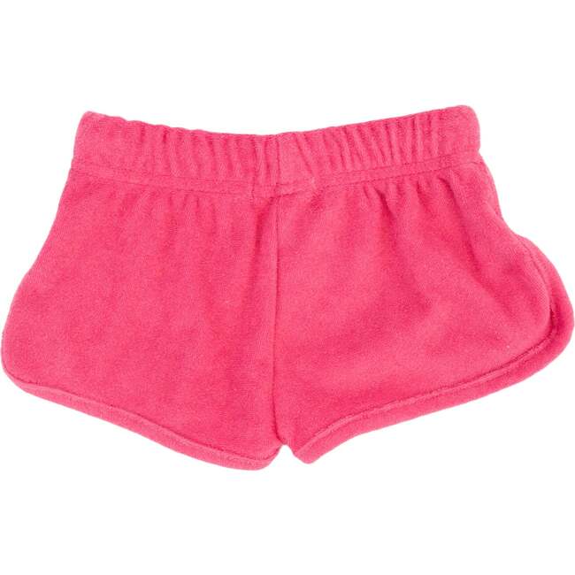 Drawstring Shorter Terry Track Short, Watermelon - Shorts - 2