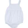 Sage Polka Dot Sleeveless Bubble, White - Rompers - 1 - thumbnail