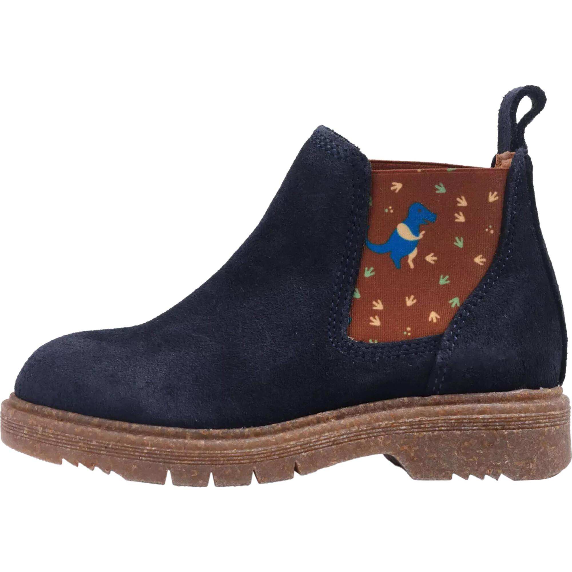 Dino-might Chelsea Boot, Blue & Rust - Boots - 1