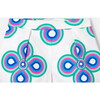 Girl Gabardine Shorts, White & Multicolours - Shorts - 3