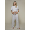 The Cloud Maternity Lounge Pant Pant, Heather Grey - Loungewear - 2