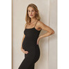 Women's Brigitte Lightweight Maternity Midi Dress, Black - Dresses - 2