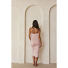 Women's Brigitte Lightweight Maternity Midi Dress, Pink - Dresses - 4