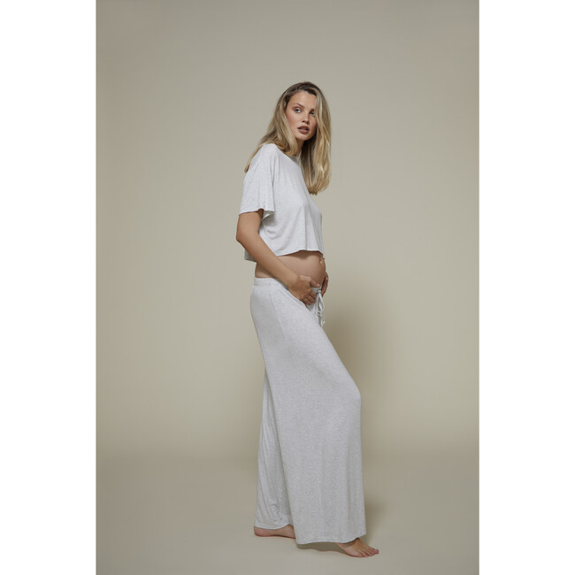 The Cloud Maternity Lounge Pant Pant, Heather Grey - Loungewear - 7