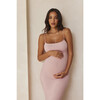 Women's Brigitte Lightweight Maternity Midi Dress, Pink - Dresses - 5