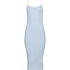 Women's Brigitte Lightweight Maternity Midi Dress, Blue - Dresses - 7