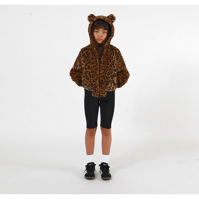 Lily Kids Leopard Coat - Faux Fur Coats - 3