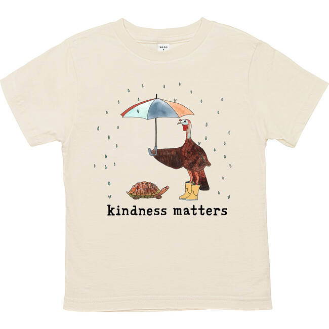 Kindness Matters Unbleached Toddler Tee