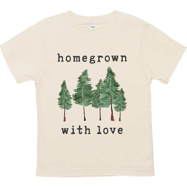 Homegrown with Love (Forest Edition) Unbleached Toddler Tee