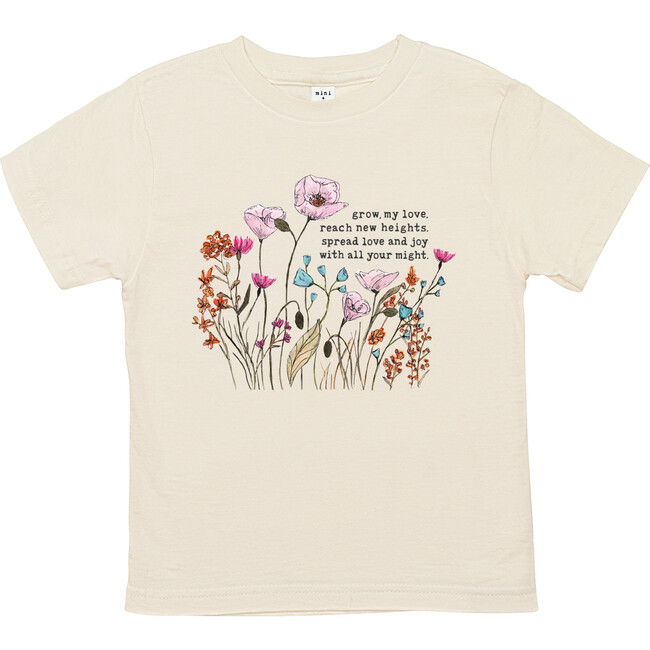 Grow, My Love Unbleached Toddler Tee