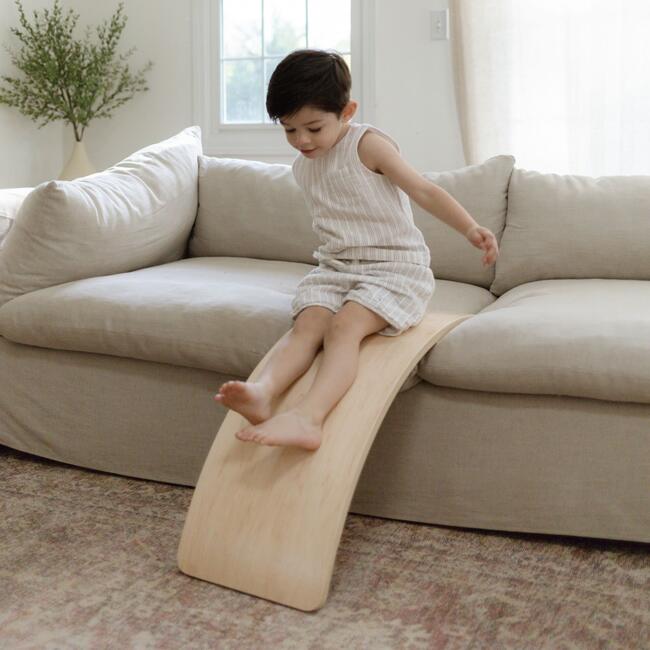 Red Oak Wobble Board, Regular Size - Balance Boards - 4